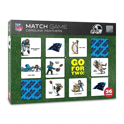 Carolina Panthers Licensed Memory Match Game