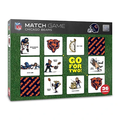Chicago Bears Licensed Memory Match Game