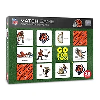Cincinnati Bengals Licensed Memory Match Game
