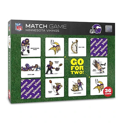 Minnesota Vikings Licensed Memory Match Game