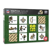 New Orleans Saints Licensed Memory Match Game