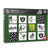 Las Vegas Raiders Licensed Memory Match Game