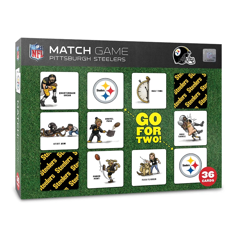 Pittsburgh Steelers Licensed Memory Match Game