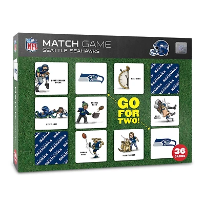 Seattle Seahawks Licensed Memory Match Game