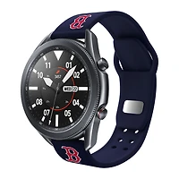 Navy Boston Red Sox 20mm Samsung Compatible Watch Band
