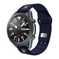 Navy Houston Astros 20mm Samsung Compatible Watch Band
