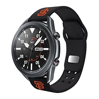 Black San Francisco Giants 20mm Samsung Compatible Watch Band