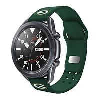 Green Green Bay Packers 20mm Samsung Compatible Watch Band