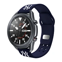 Navy New York Yankees 22mm Samsung Compatible Watch Band