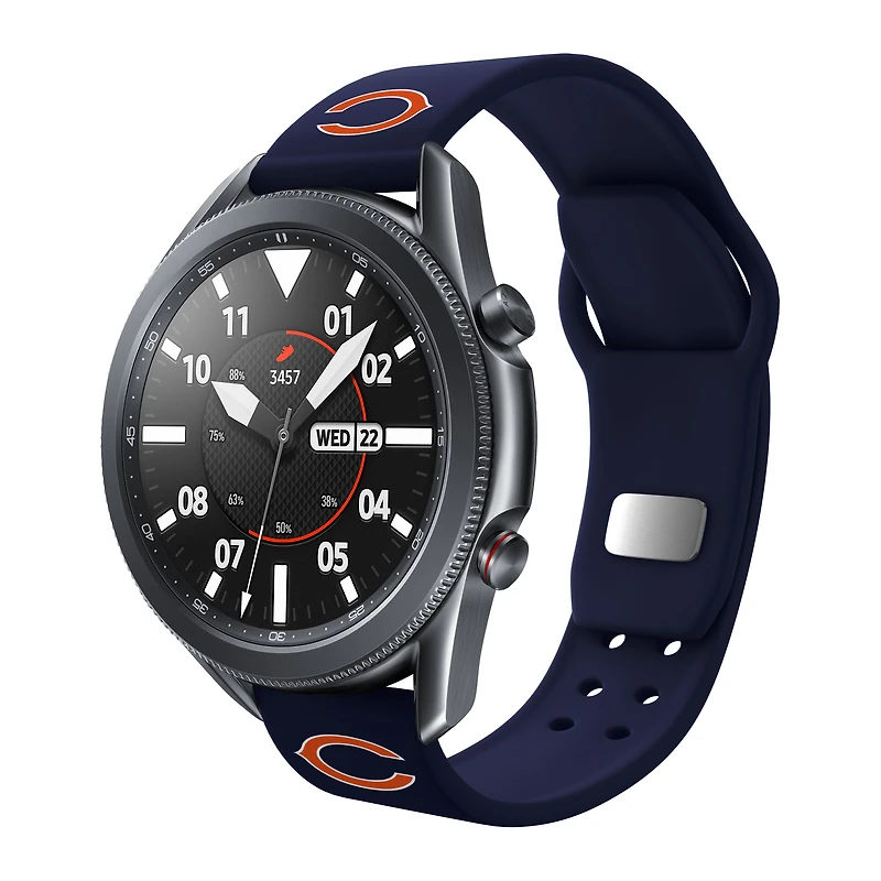 Navy Chicago Bears 22mm Samsung Compatible Watch Band