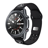 Black Las Vegas Raiders 22mm Samsung Compatible Watch Band