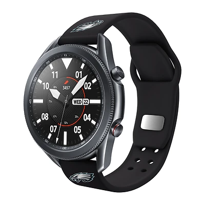 Black Philadelphia Eagles 22mm Samsung Compatible Watch Band
