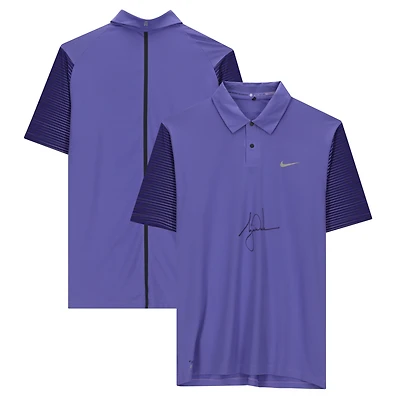 Tiger Woods Autographed Purple Haze Nike Polo - Limited Edition of 25 - Upper Deck