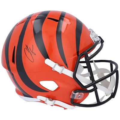 Chad Johnson Cincinnati Bengals Autographed Riddell Speed Replica Helmet