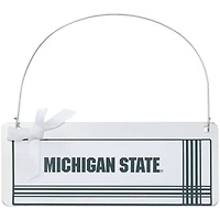 Michigan State Spartans #1 Fan Galvanized Sign Ornament