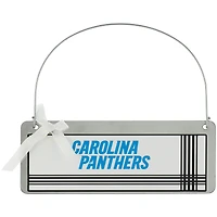 Carolina Panthers #1 Fan Galvanized Sign Ornament