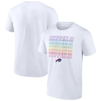 Men's Fanatics White Buffalo Bills City Pride T-Shirt