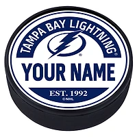 Tampa Bay Lightning Personalized Puck