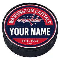 Washington Capitals Personalized Puck