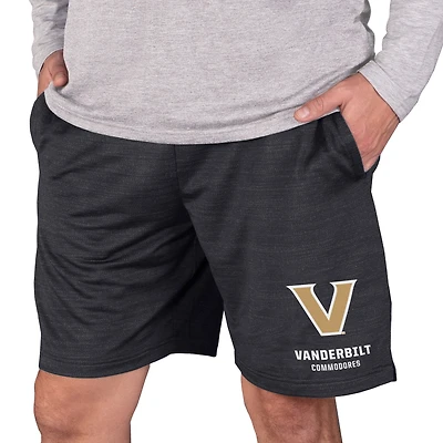 Men's Concepts Sport Charcoal Vanderbilt Commodores Bullseye Knit Jam Shorts