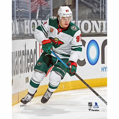 Kirill Kaprizov Minnesota Wild Unsigned Kirill Kaprizov Skating with Puck Photograph