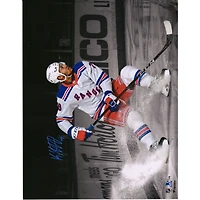 K'Andre Miller New York Rangers Autographed 11" x 14" White Jersey Spotlight Photograph - Limited Edition of 79