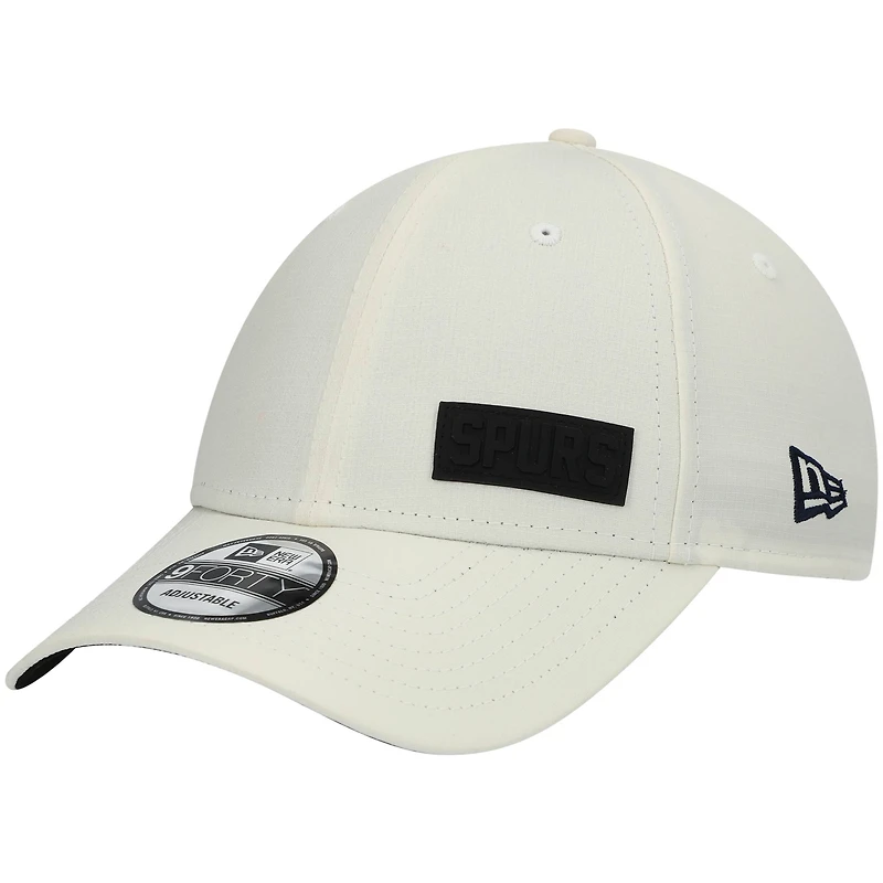 Men's New Era White Tottenham Hotspur Ripstop Flawless 9FORTY Adjustable Hat