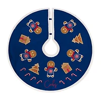 Chicago Cubs Gingerbread Tree Skirt