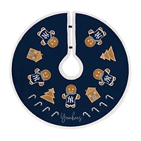 New York Yankees Gingerbread Tree Skirt