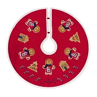 St. Louis Cardinals Gingerbread Tree Skirt