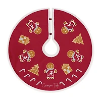 Alabama Crimson Tide Gingerbread Tree Skirt
