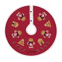 Oklahoma Sooners Gingerbread Tree Skirt