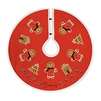 Cleveland Browns Gingerbread Tree Skirt