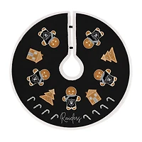 Las Vegas Raiders Gingerbread Tree Skirt