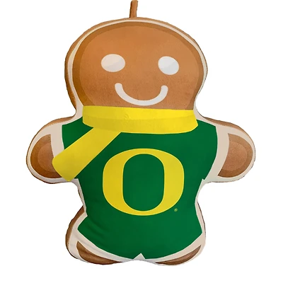 Oregon Ducks Gingerbread Holiday Plushlete