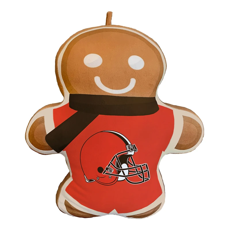 Cleveland Browns Gingerbread Holiday Plushlete