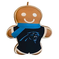 Carolina Panthers Gingerbread Holiday Plushlete