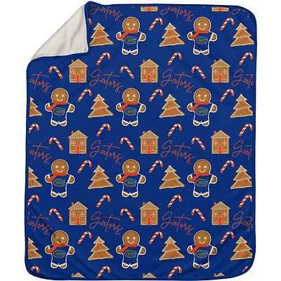 Florida Gators 60" x 70" Gingerbread Throw Blanket