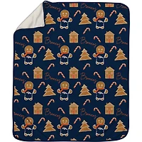 Denver Broncos 60" x 70" Gingerbread Throw Blanket