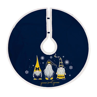 Michigan Wolverines Gnome Tree Skirt