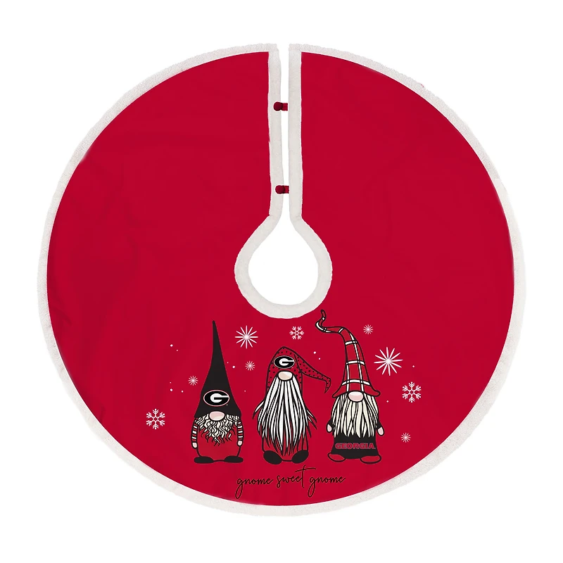 Georgia Bulldogs Gnome Tree Skirt
