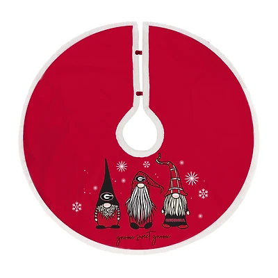 Georgia Bulldogs Gnome Tree Skirt