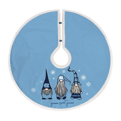 North Carolina Tar Heels Gnome Tree Skirt