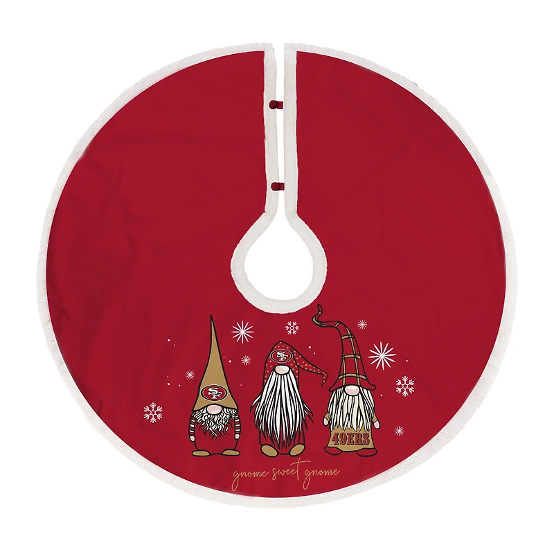 San Francisco 49ers Gnome Tree Skirt