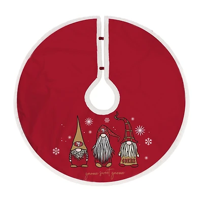 San Francisco 49ers Gnome Tree Skirt