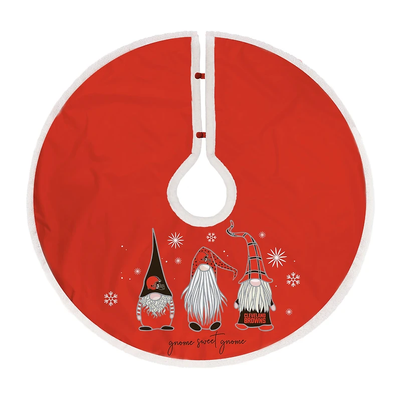 Cleveland Browns Gnome Tree Skirt