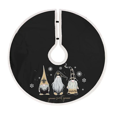 New Orleans Saints Gnome Tree Skirt