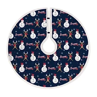 Atlanta Braves Reindeer Tree Skirt