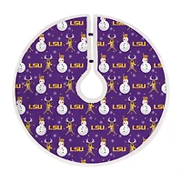 LSU Tigers Reindeer Tree Skirt