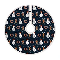 Chicago Bears Reindeer Tree Skirt